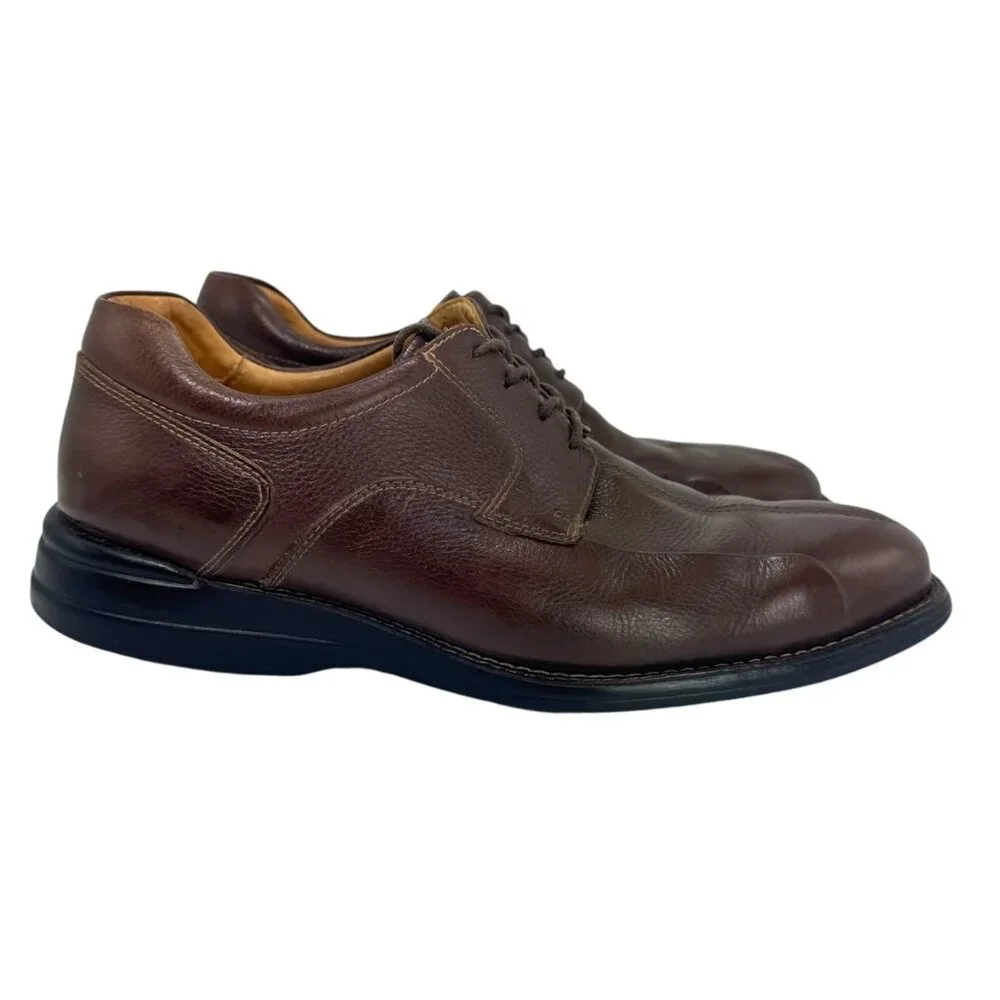Johnston & Murphy Mens 10.5M Shuler Bicycle‎ Oxford Leather Shoes  20-7223